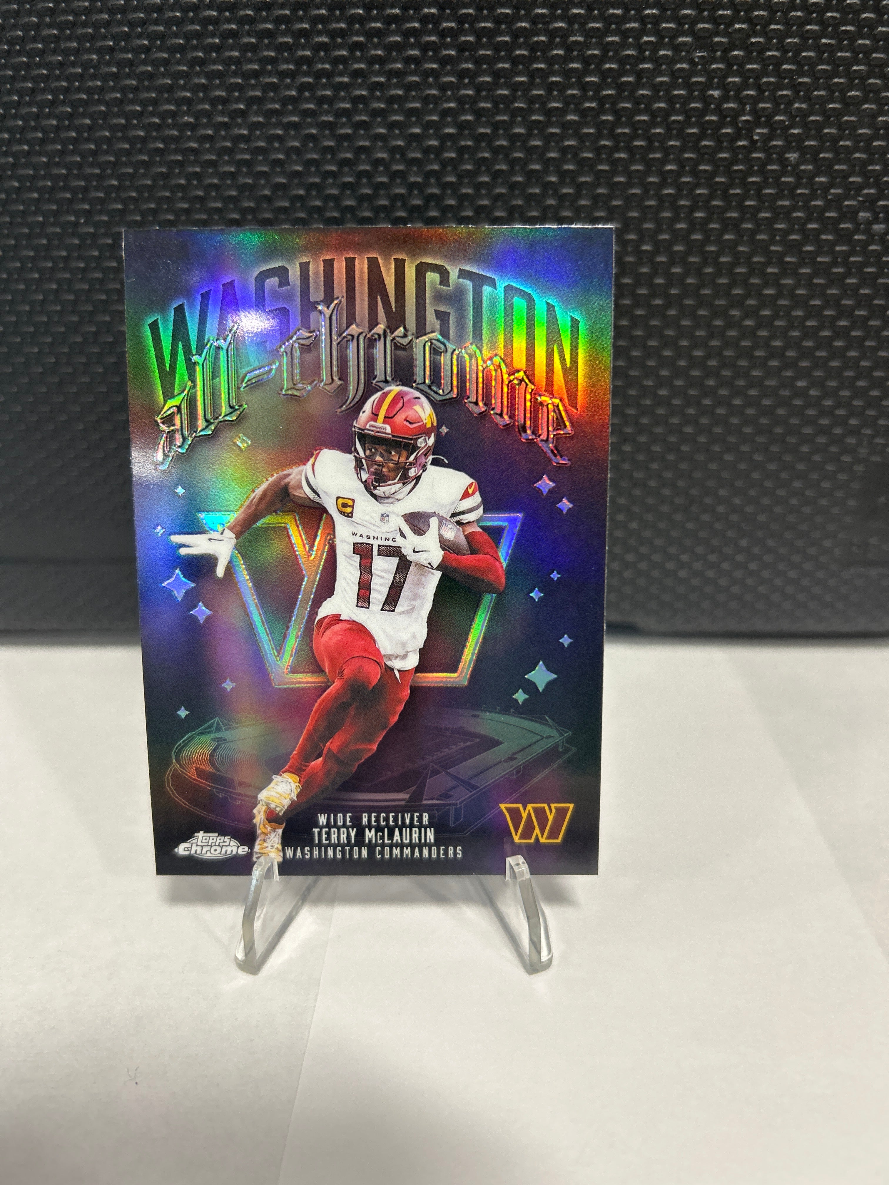 2025 Topps Chrome Terry McLaurin All Chrome Refractor ACT-9 Commanders