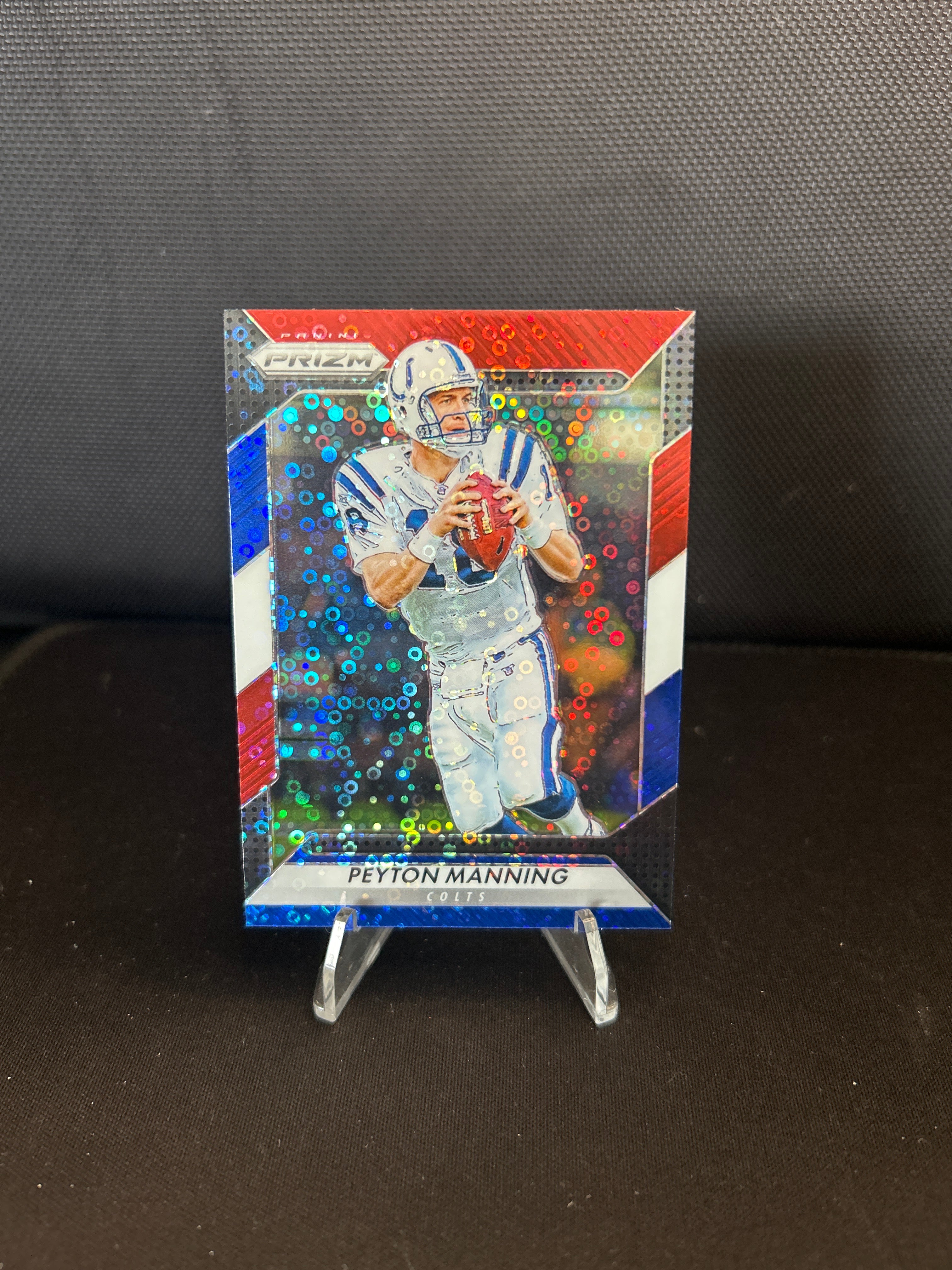 2016 Panini Prizm RWB No Huddle Peyton Manning Indianapolis Colts #125