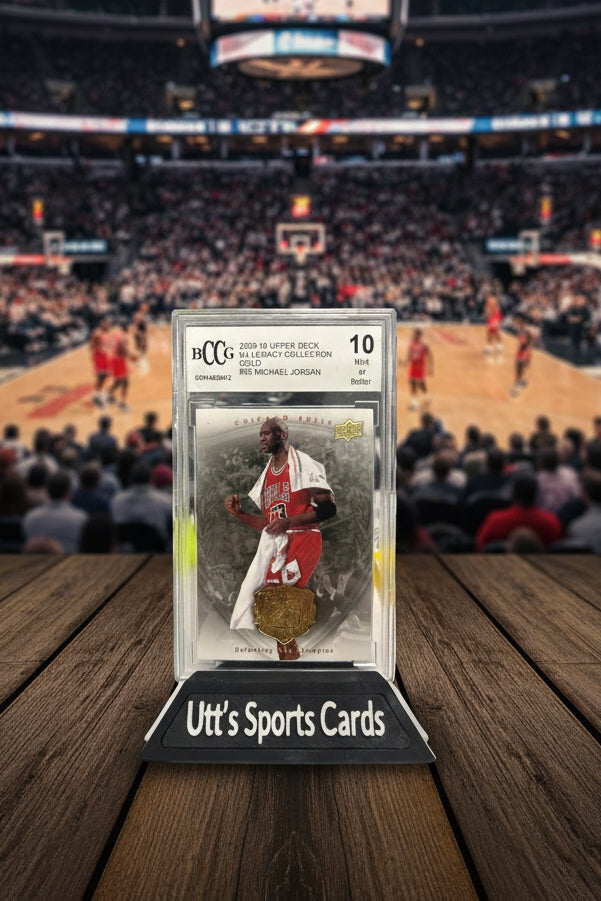 2009 UD Upper Deck Jordan Legacy Gold Michael Jordan #55 BCCG 10