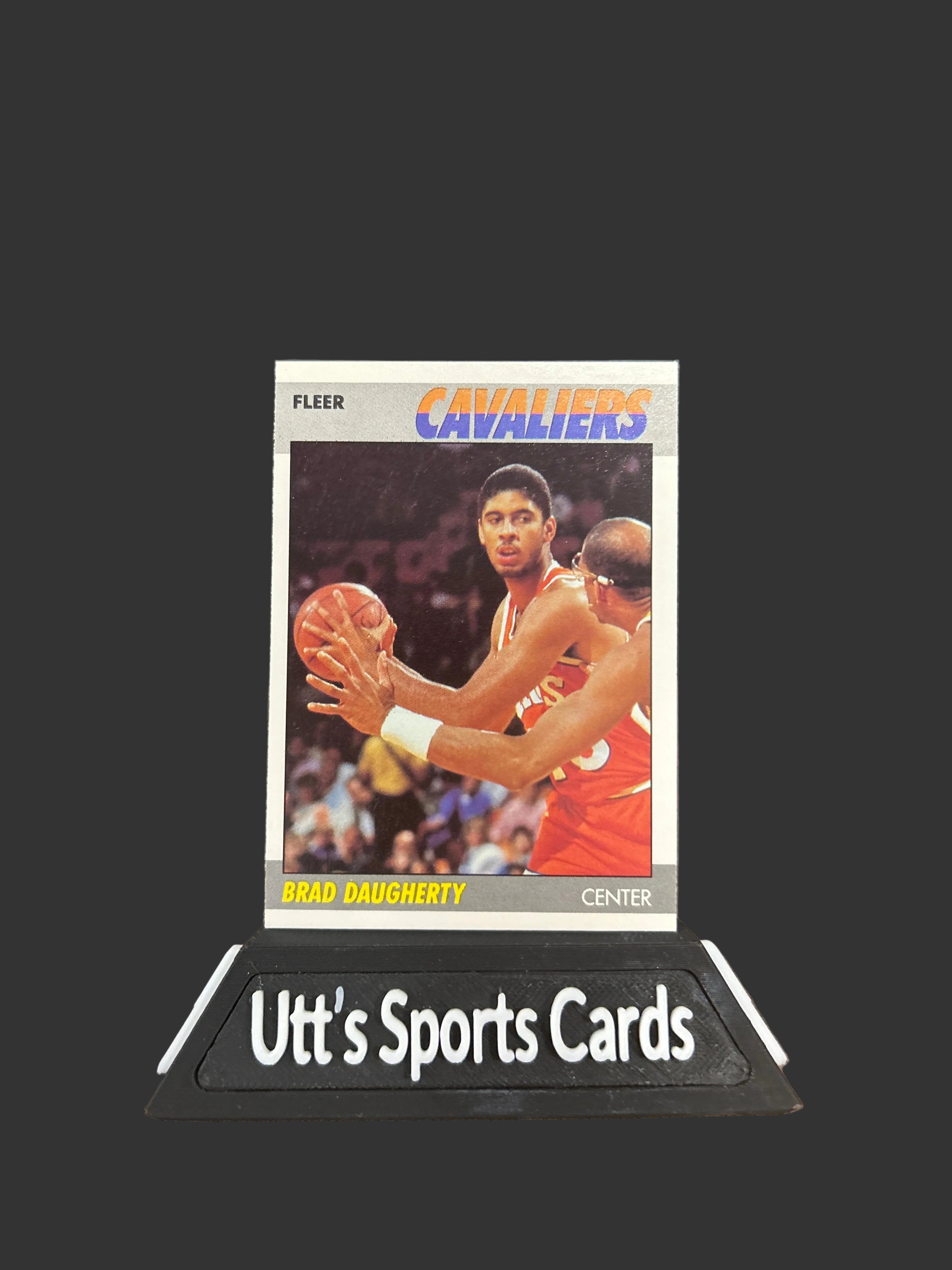 1987-88 Fleer RC #25 Brad Daugherty Cleveland Cavaliers BASKETBALL Card