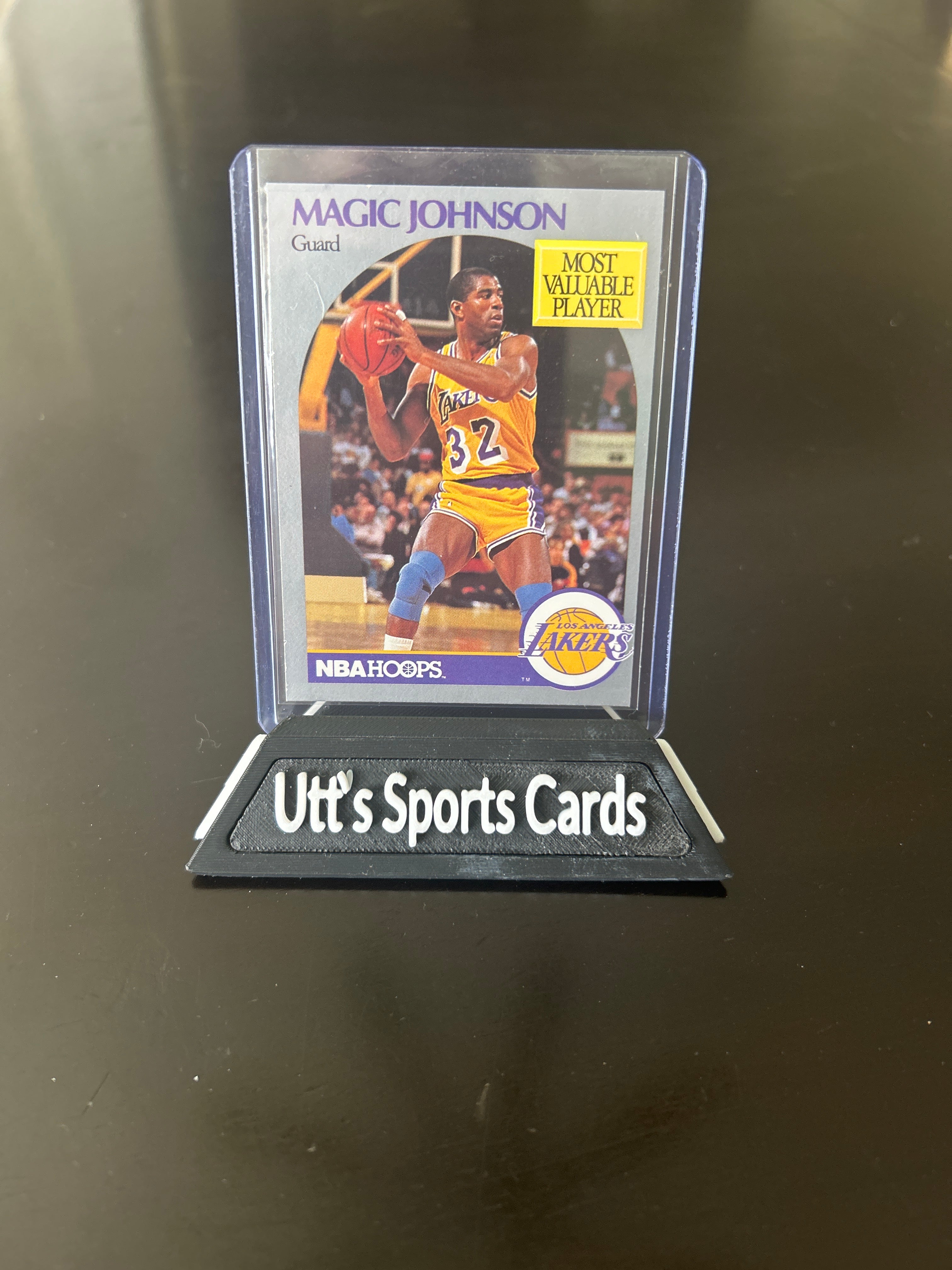1990 NBA Hoops Magic Johnson Most Valuable Player Card #157 Lakers HOF 🔥🏀🔥