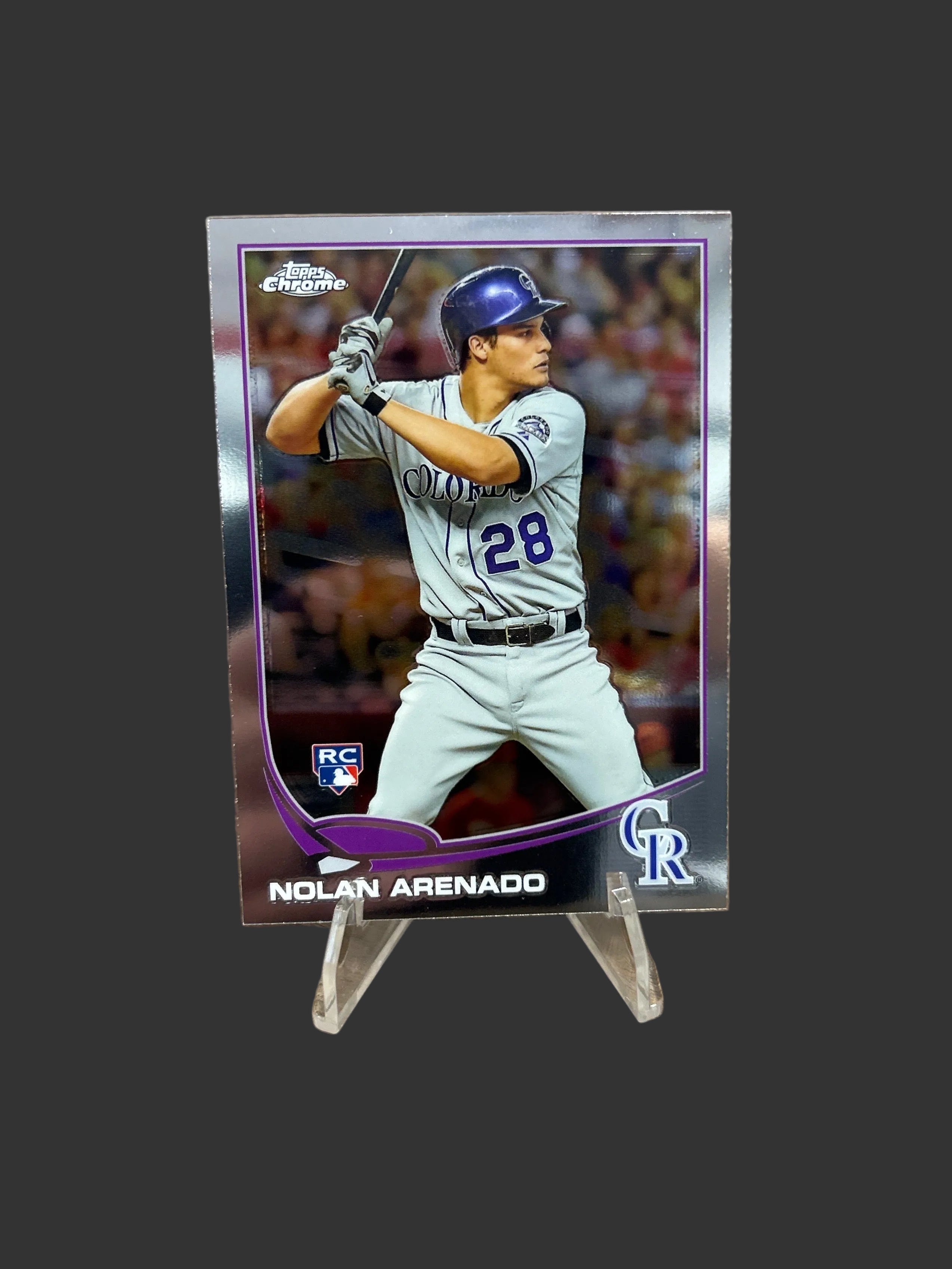 Topps Chrome Rookie Nolan Arenado #78 2013 Colorado Rockies Baseball Card