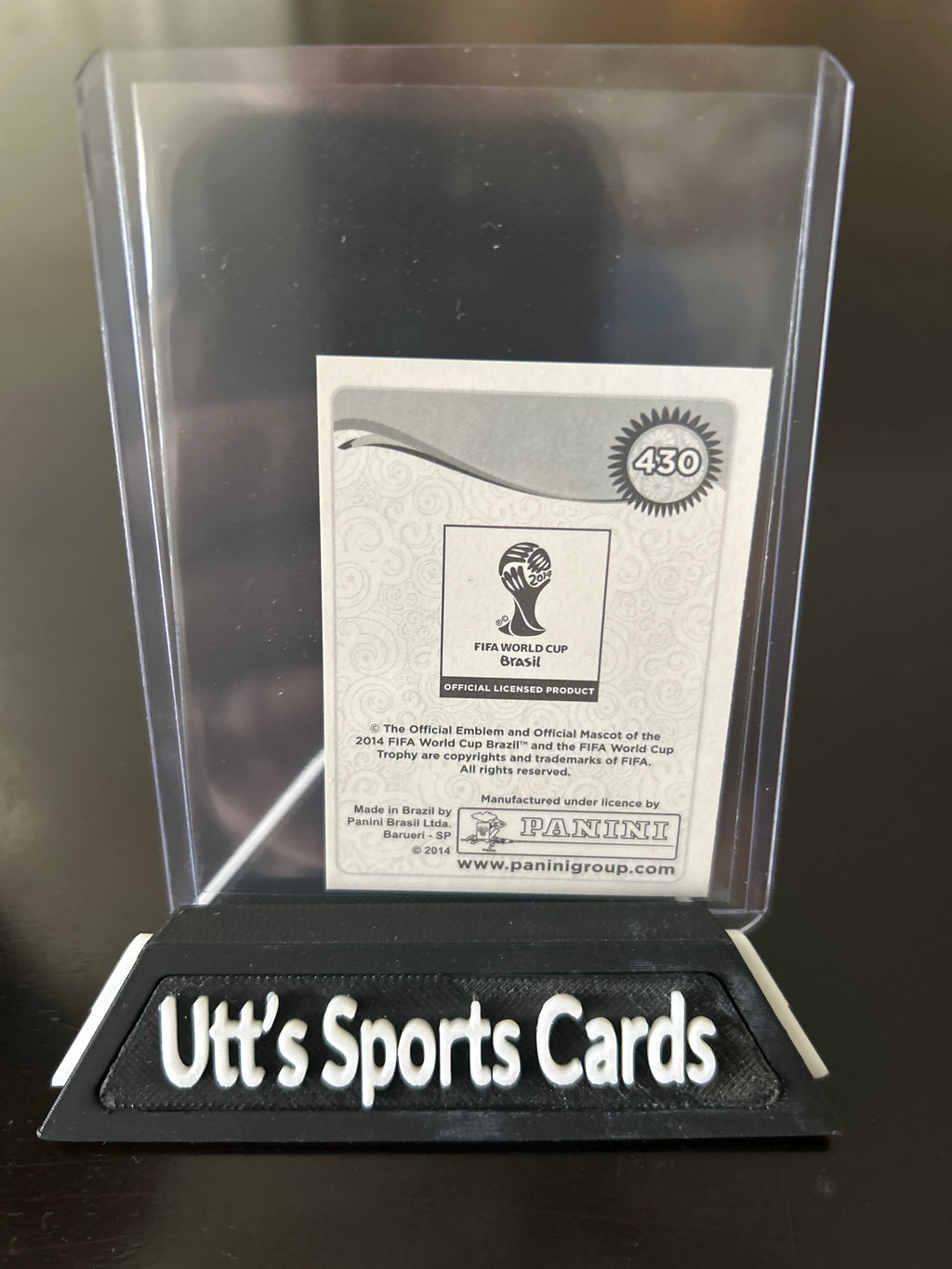 PANINI Leo MESSI 2014 world cup sticker argentina Mint