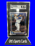 Jac Caglianone 2024 Bowman Draft Chrome Prospects RC #BDC-8 SGC 9.5 MT+