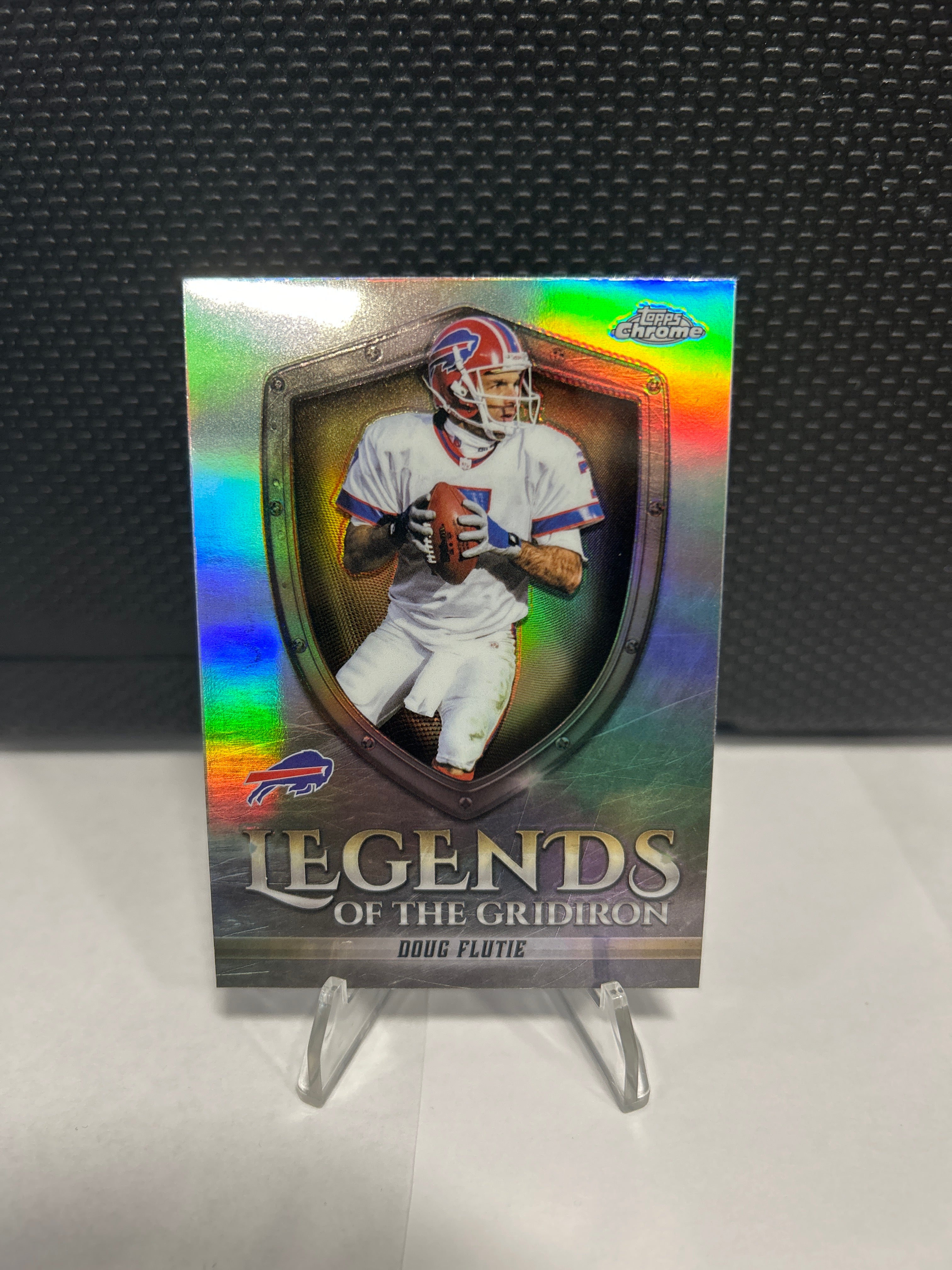 2025 Topps Chrome Legends Of The Gridiron Doug Flutie Buffalo Bills