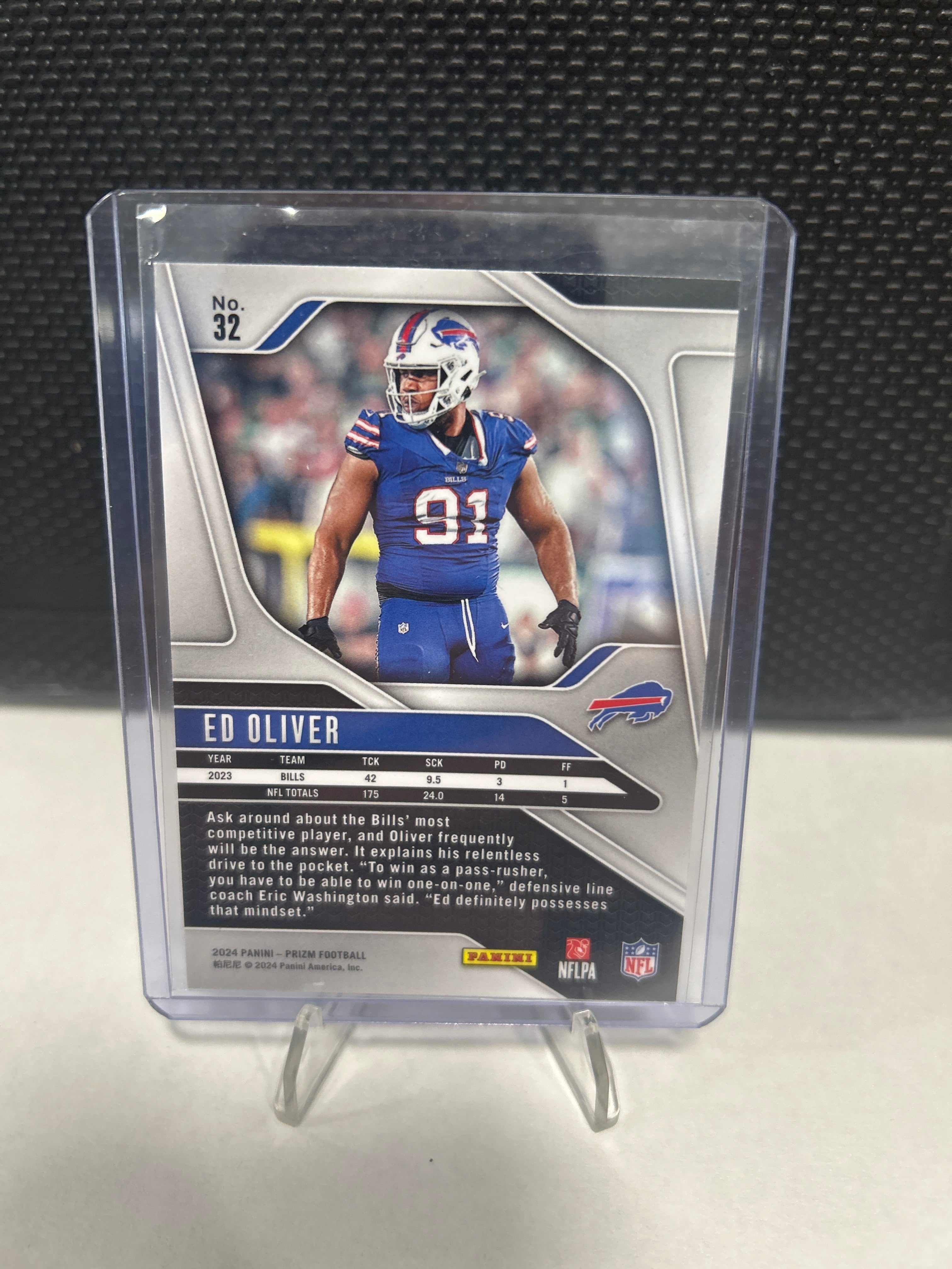 2024 Panini Prizm - #32 Ed Oliver - Buffalo Bills - NM