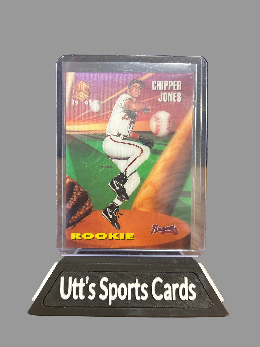 CHIPPER JONES  ROOKIE CARD 1995 PINNACLE   CARD #101