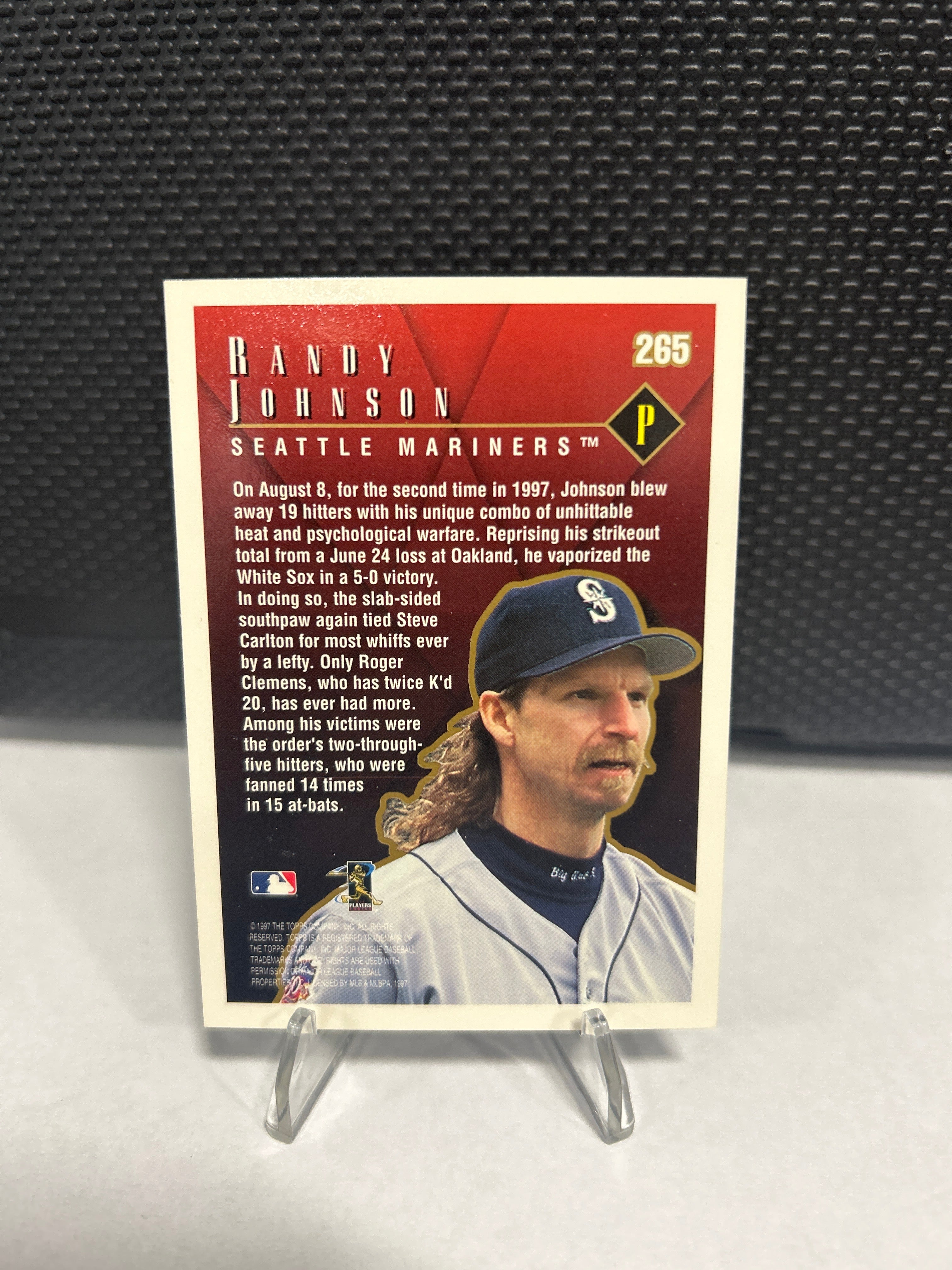 1998 Topps - Season Highlights Randy Johnson #265