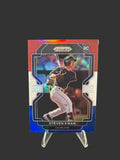 2022 Panini Prizm - Tier II STEVEN KWAN Red White & Blue Prizm (RC)