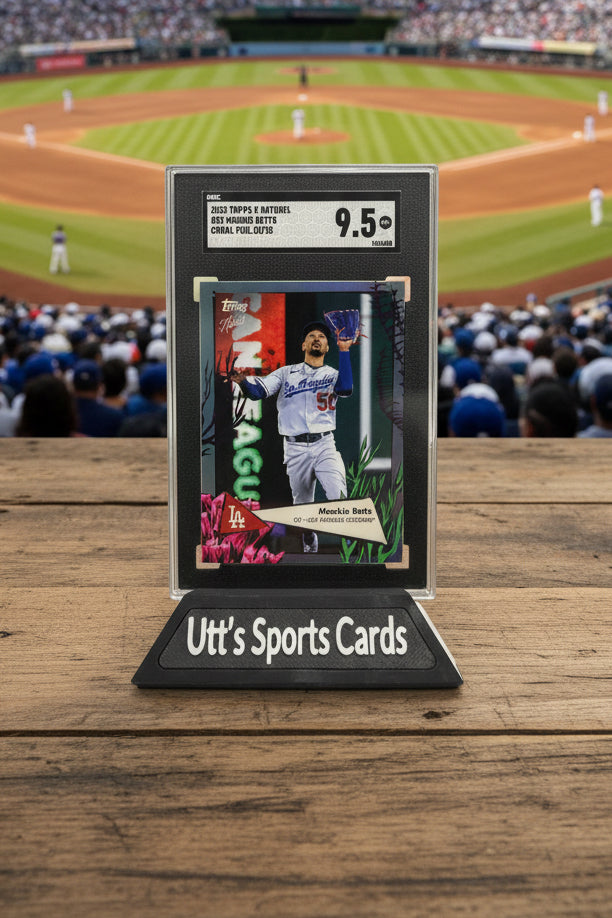 2022 Topps X Naturel 1952 - Mookie Betts #33 Coral Foil 25/25 - SGC 9.5