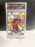 Mike Evans 2015 Topps Finest /150 Gold Refractor 2nd Year #10 Buccaneers FCG 9.5