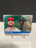 2025 Topps Chrome Platinum Anniversary Blake Dunn #322 RC Reds