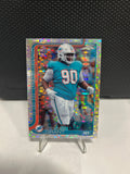 2025 Topps Chrome NFL Kenneth Grant Rookie Card Pulsar Refractor #362 Dolphins