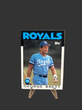 1986 Topps #300 George Brett Kansas City Royals