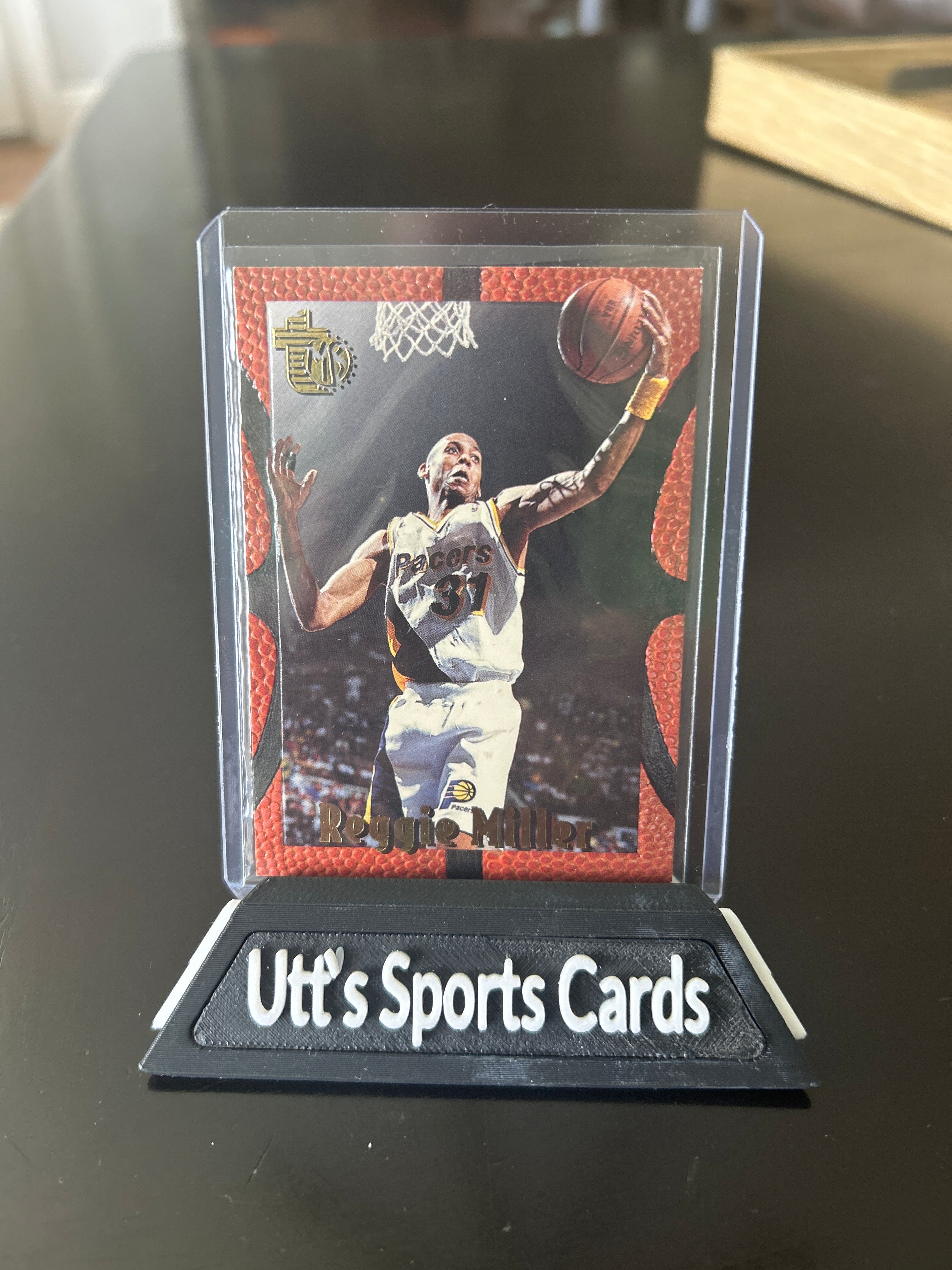 1994 Topps Embossed #41 Reggie Miller