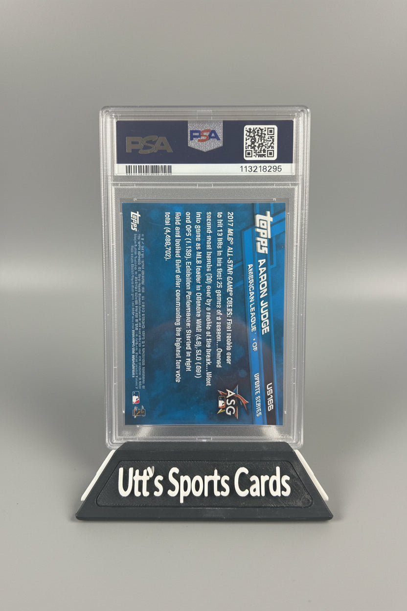 2017 Topps Update Aaron Judge rookie card RC US166 PSA 10 GEM Mint