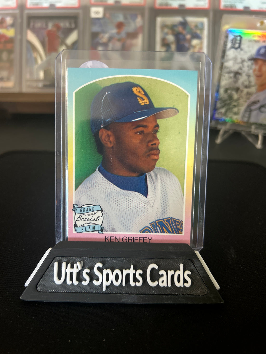 1989 Grand Slam Baseball Ken Griffey Jr Dice Game card NNO HOF