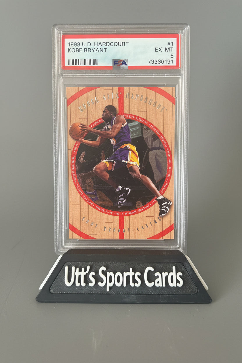 1998 UD HARDCOURT #1 KOBE BRYANT PSA 6