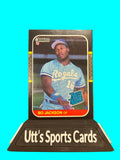 Donruss 1987 Rated Rookie- Bo Jackson #35 Royals *Near Mint*