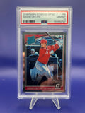 Panini 2018 Donruss Optic Shohei Ohtani Rated Rookie #56 Batting PSA 10