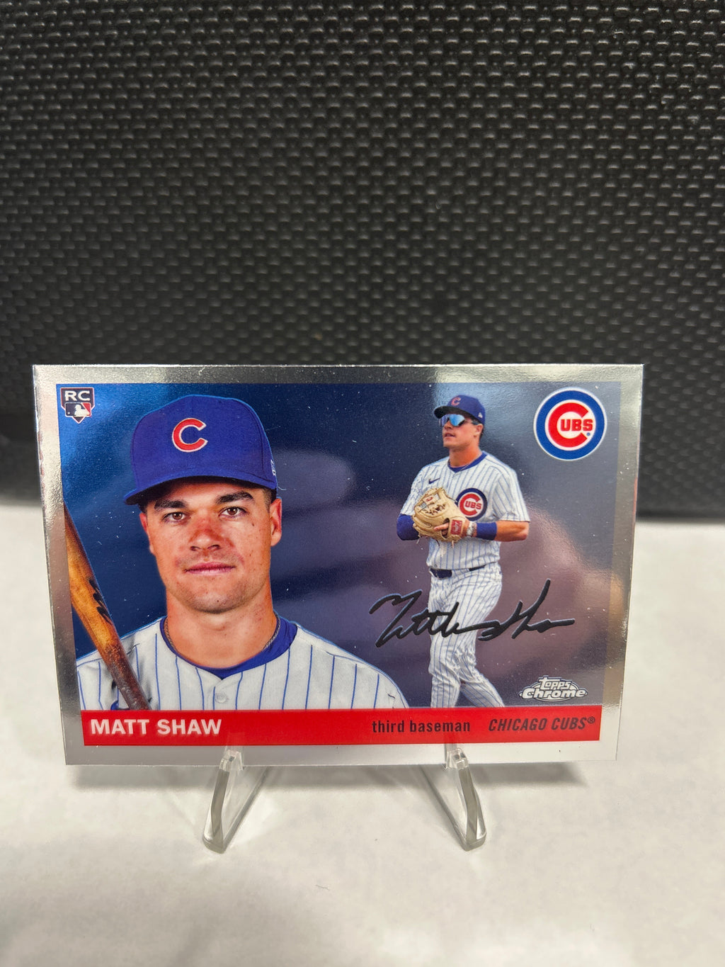 Matt Shaw CUBS 2025 Topps Chrome Platinum Anniversary RC