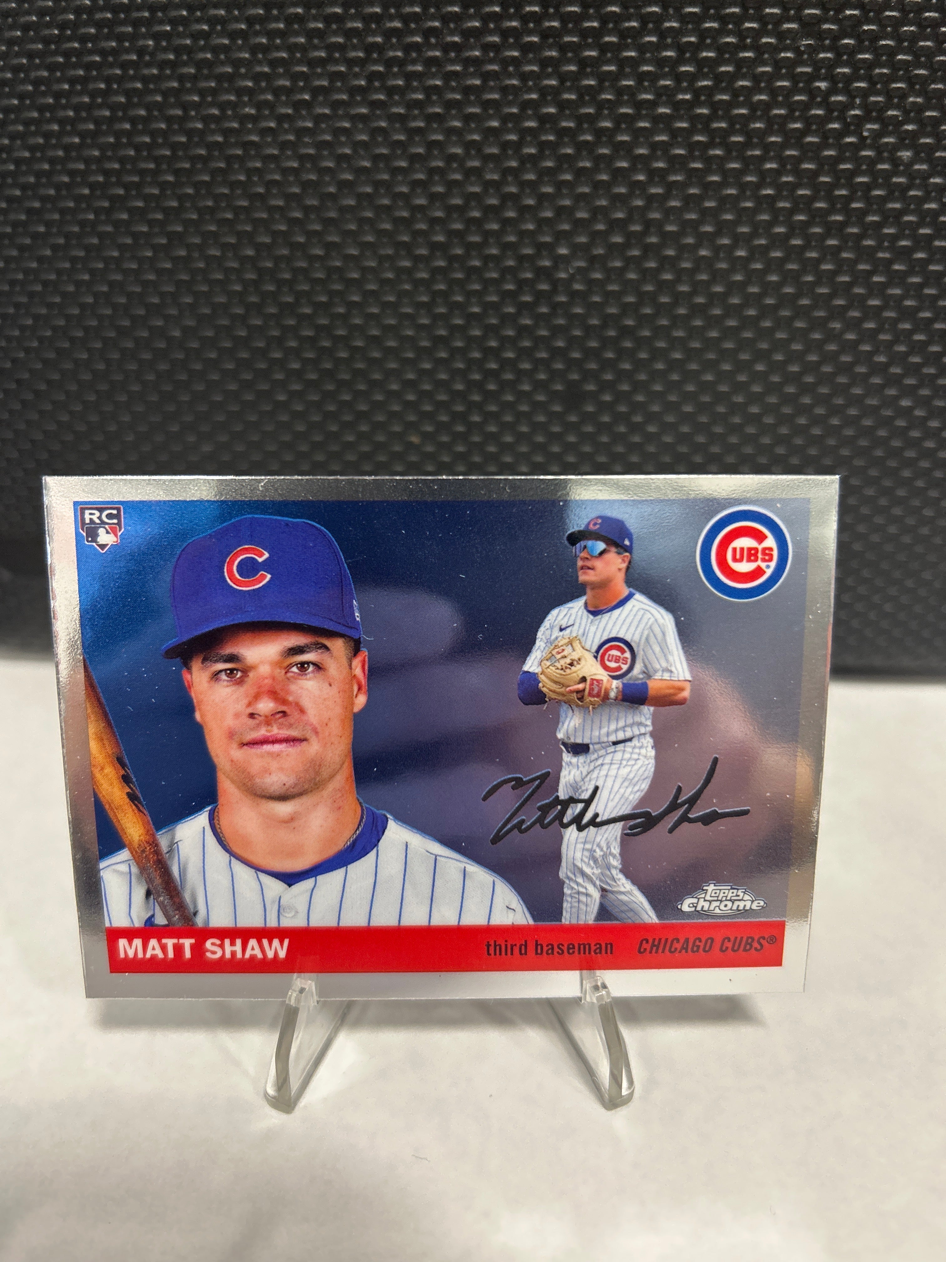 Matt Shaw CUBS 2025 Topps Chrome Platinum Anniversary RC