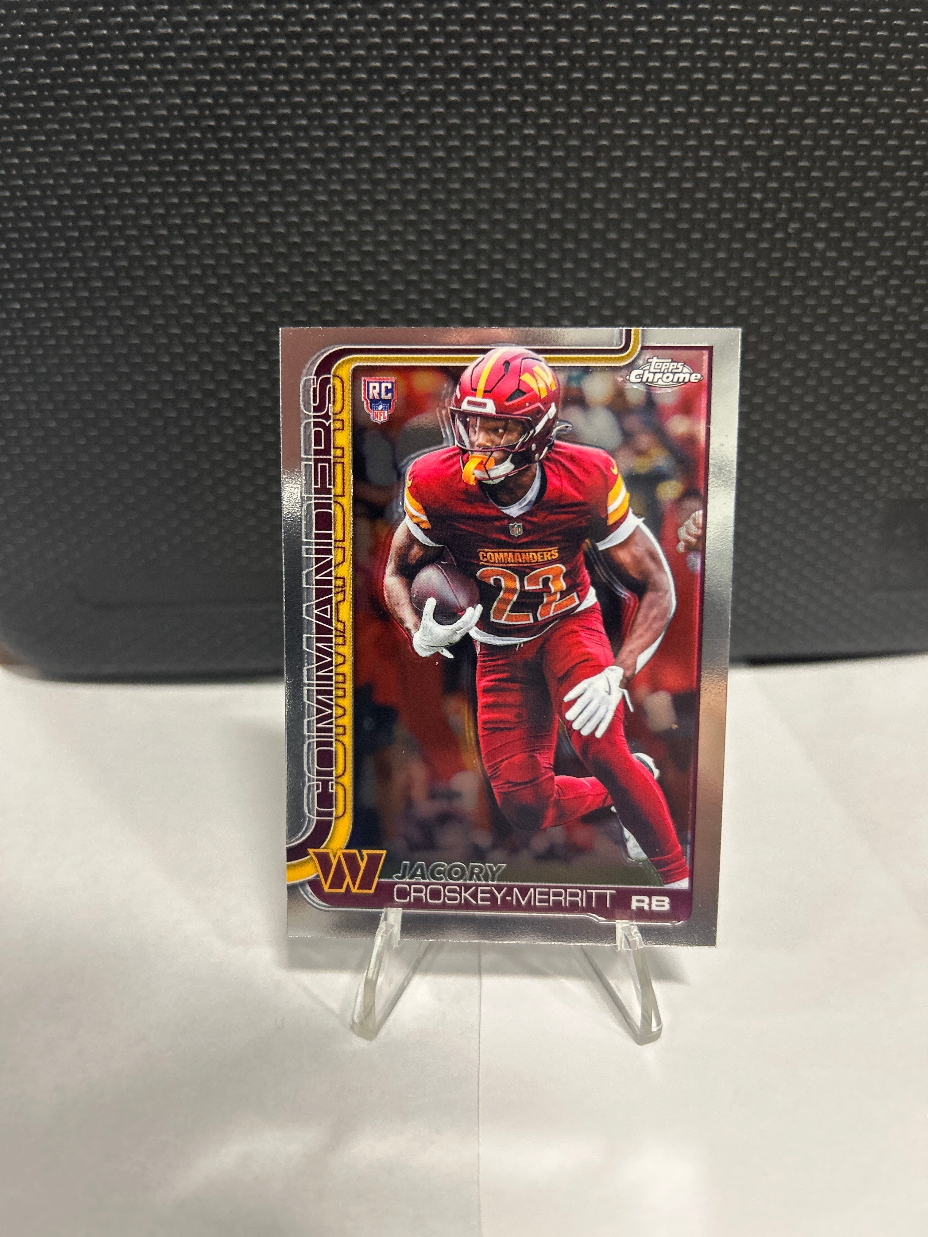 Jacory Croskey-Merritt Rookie 2025 Topps Chrome Base