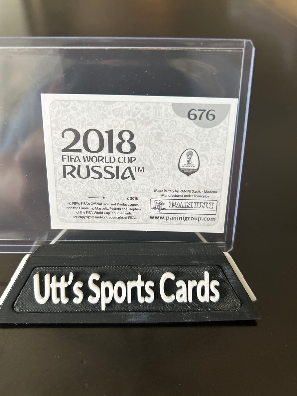 Diego Maradona #664- 2018 FIFA W/C Russia Gold Foil Sticker Panini Legends 1986