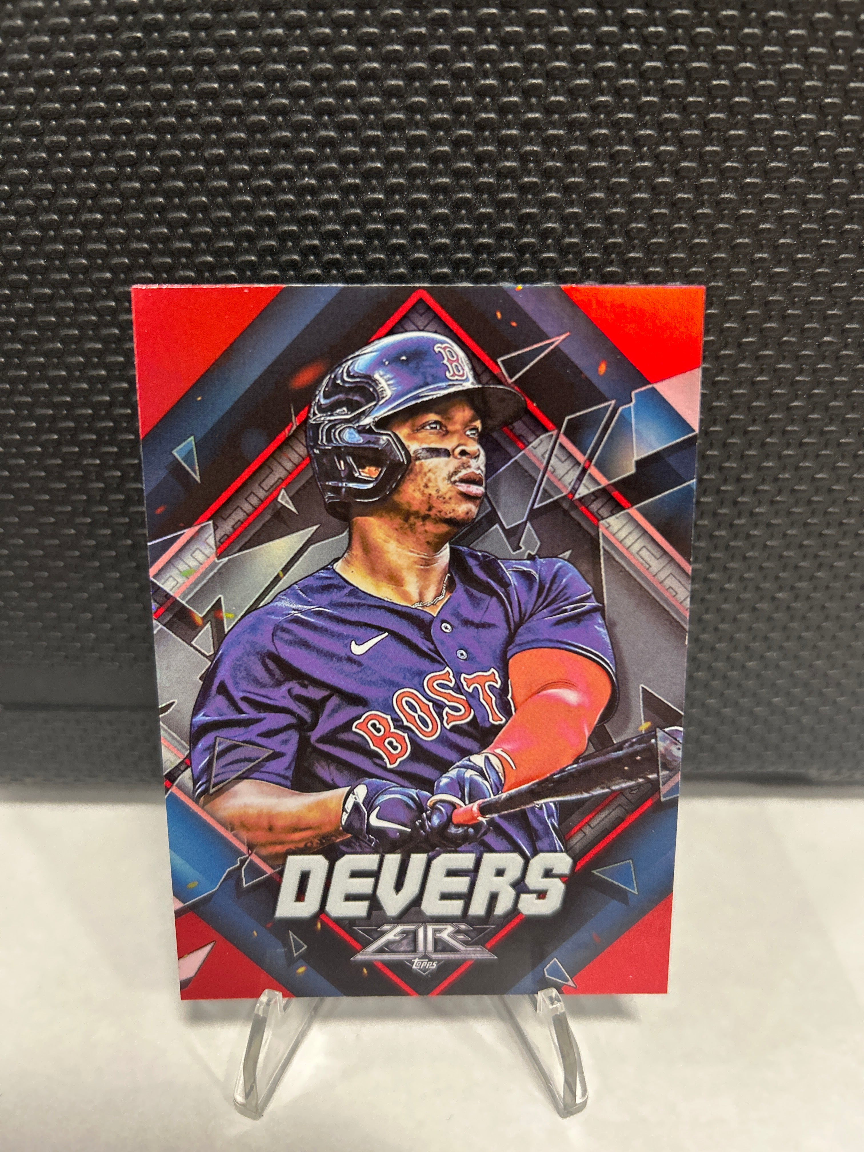 RAFAEL DEVERS 2022 TOPPS FIRE RED FLAME #11