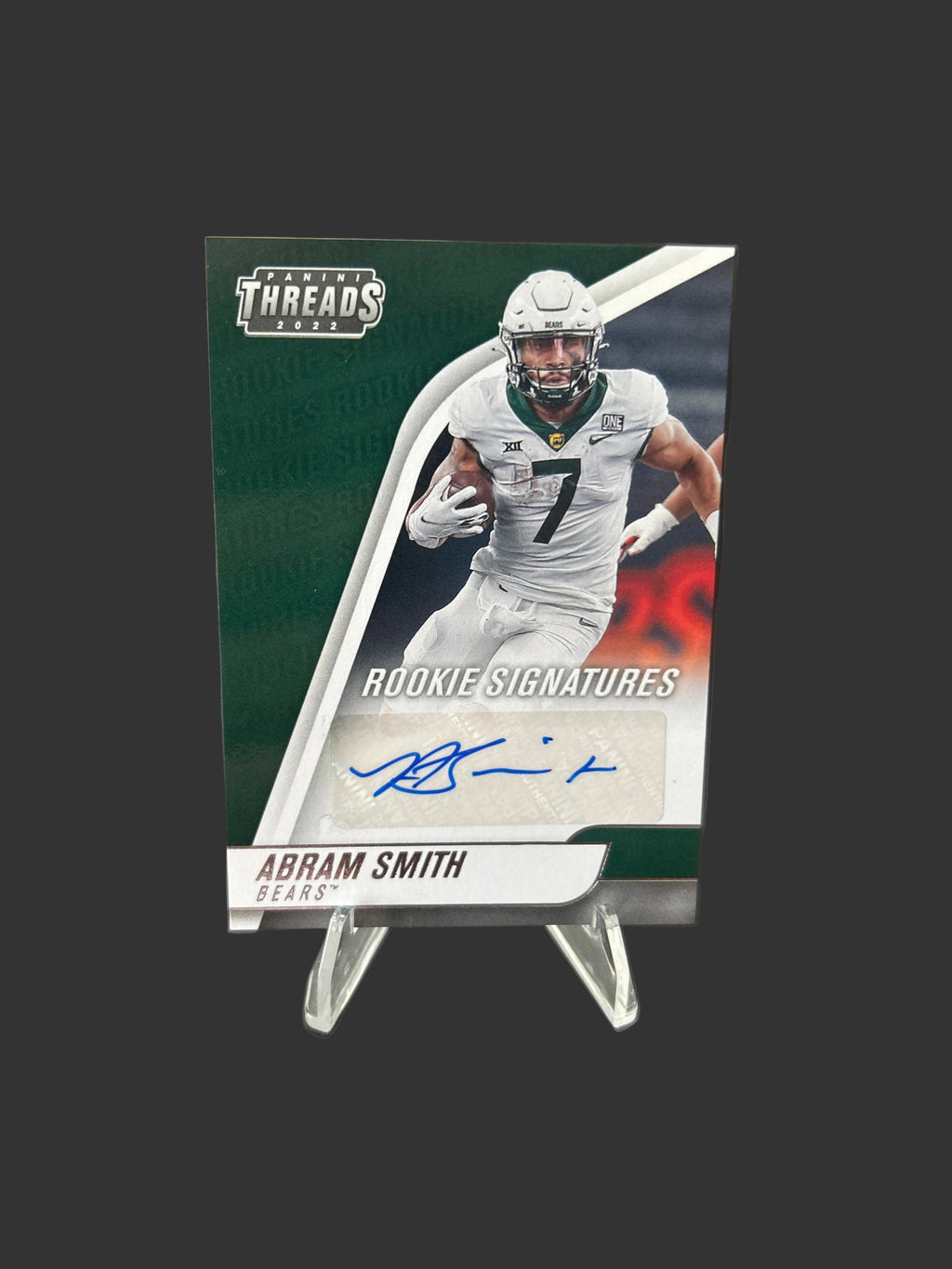 2022 Panini Chronicles Draft Picks - Threads Rookie Signatures Abram Smith