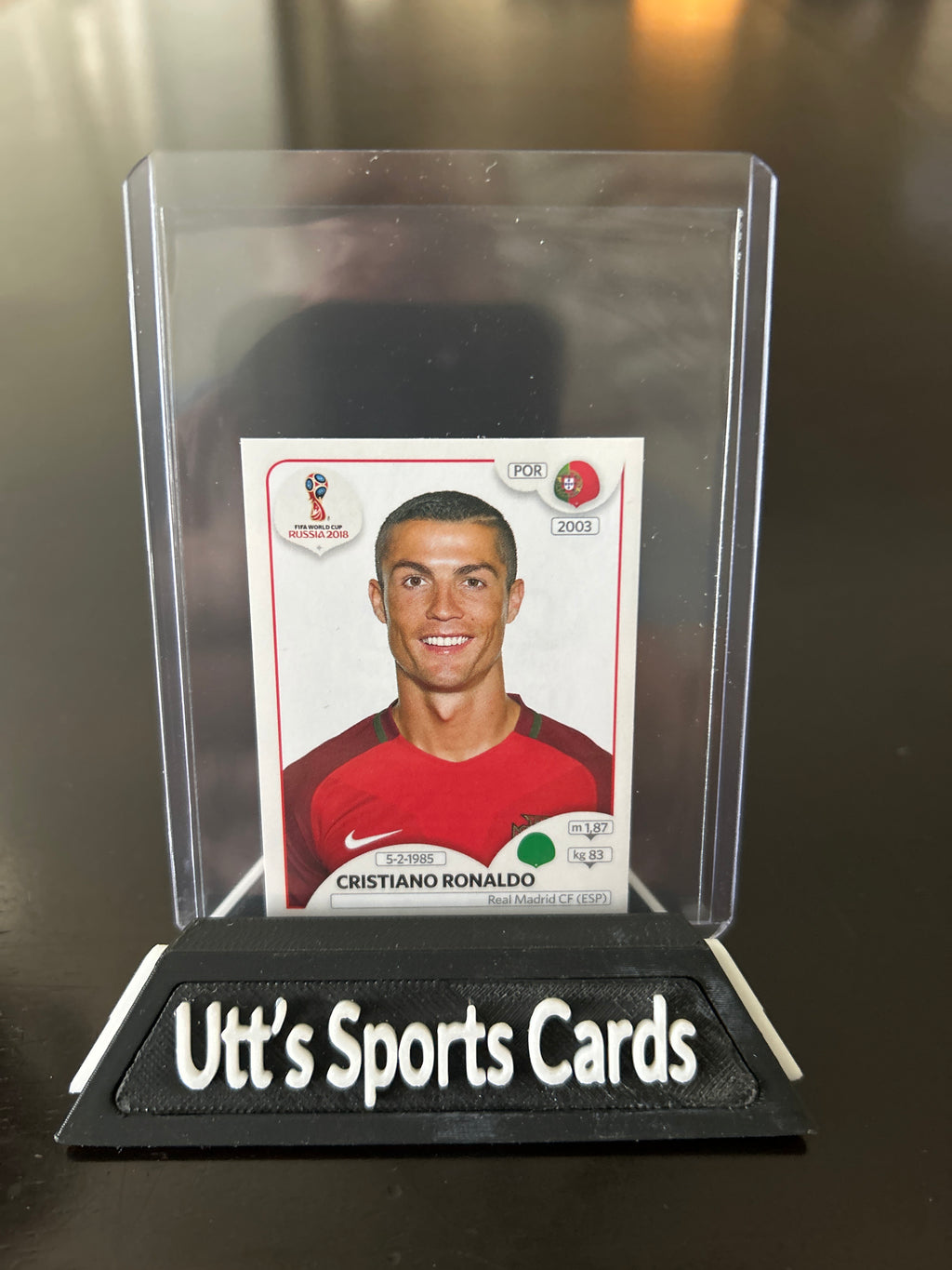 2018 World Cup Russia Stickers Cristiano Ronaldo Portugal