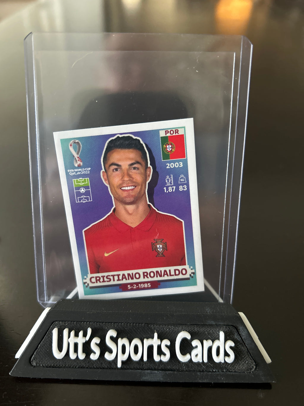 Panini FIFA World Cup Qatar 2022 Stickers CRISTIANO RONALDO Portugal