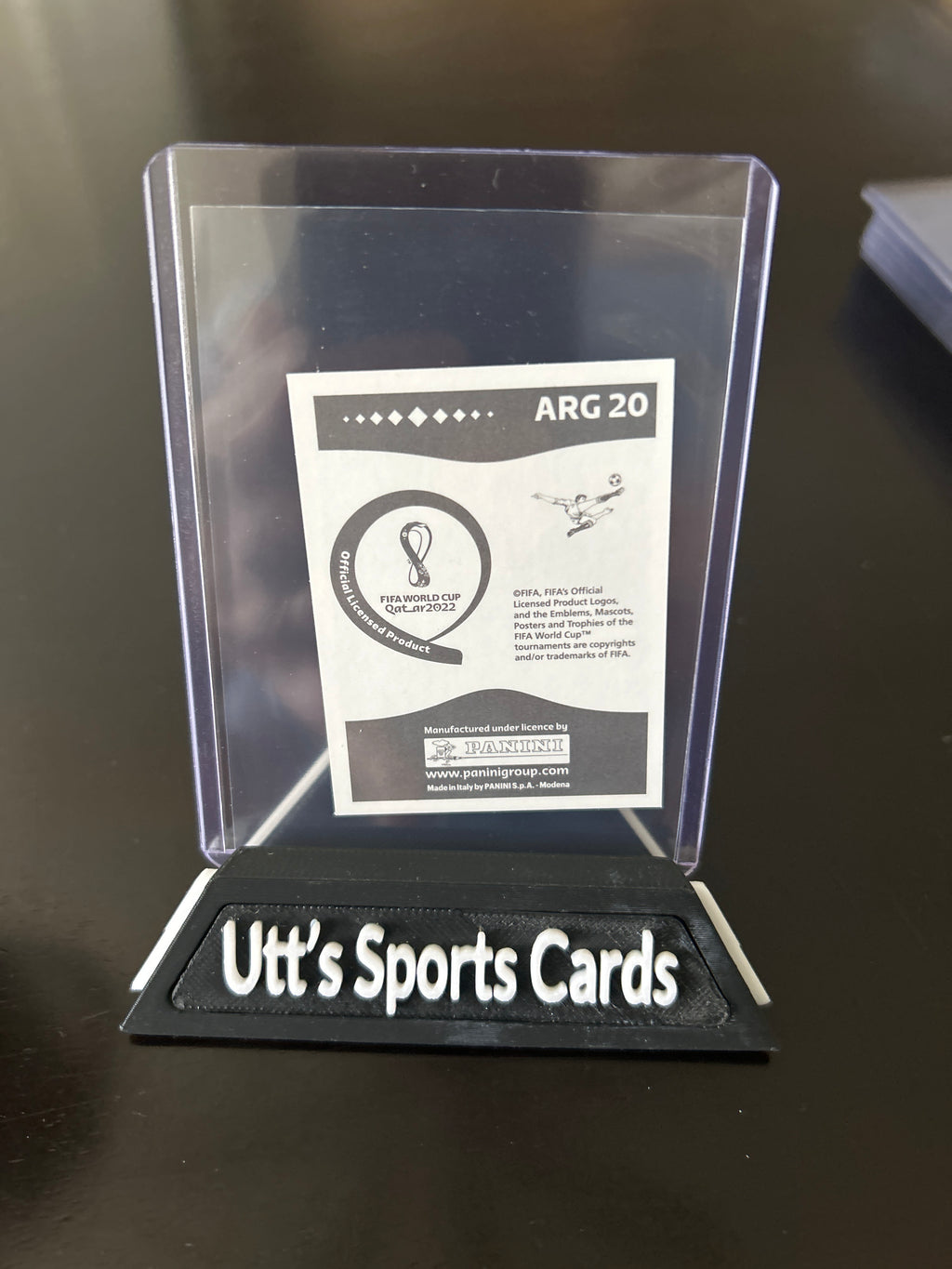 Panini FIFA World Cup Qatar 2022 Lionel Messi Argentina ARG 20 Soccer Card