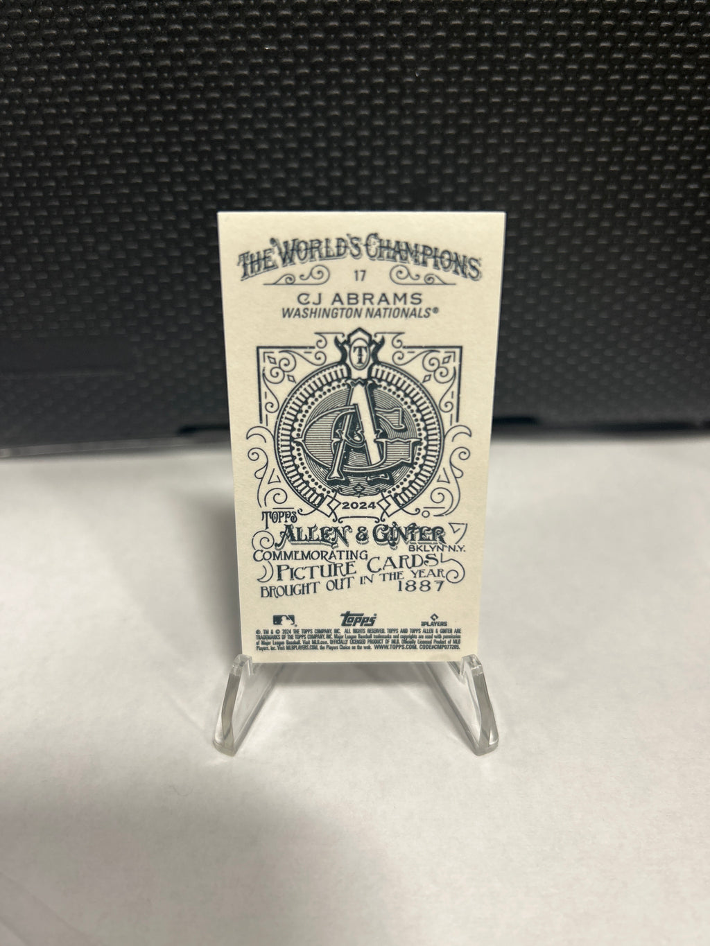 2024 Topps Allen & Ginter - C.J. Abrams #17 Mini