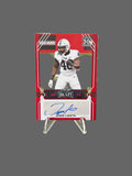 2022 Leaf Draft Jesse Luketa Red RC Auto #BA-JL1 Penn State / Arizona Cardinals