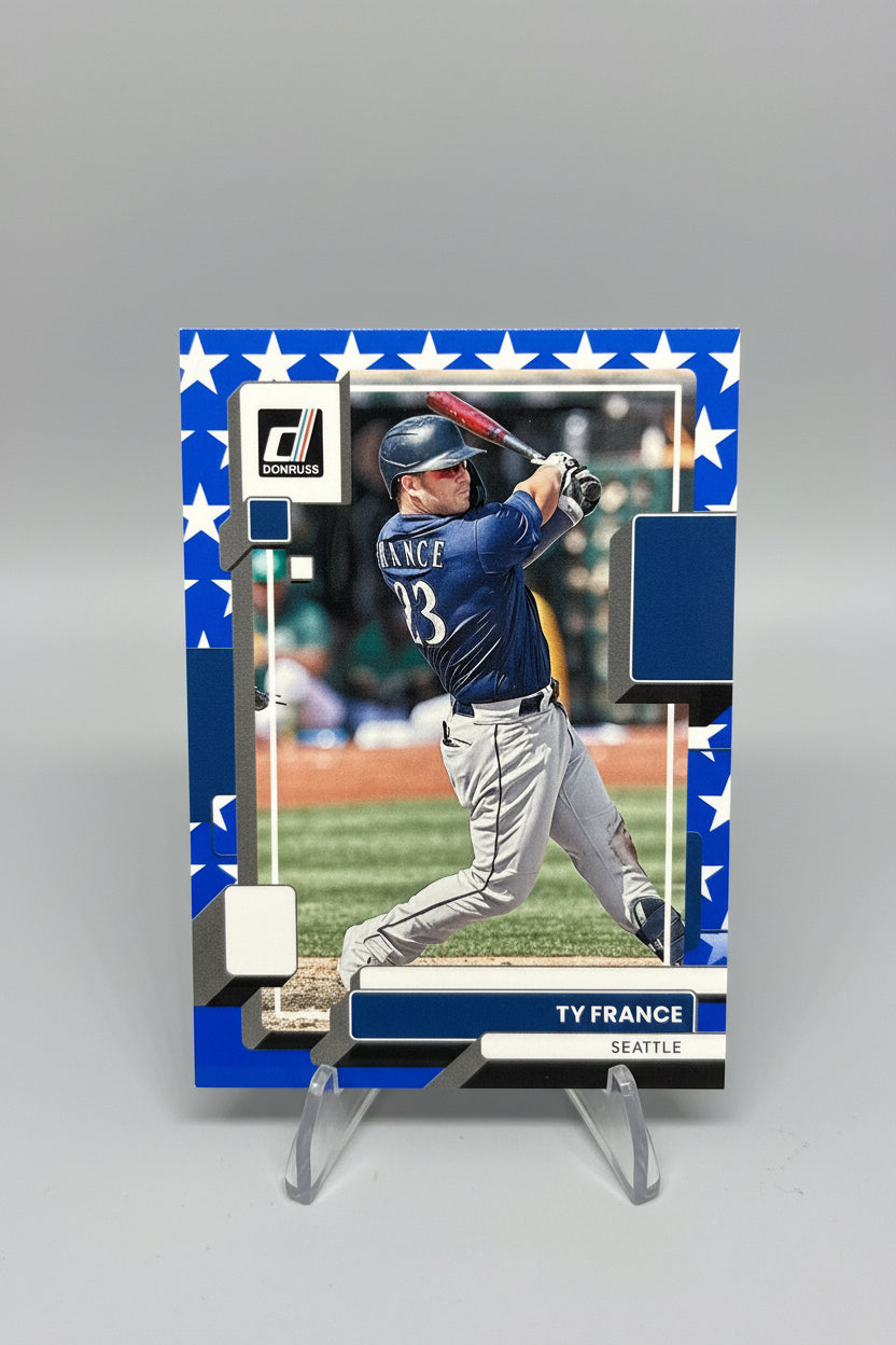 2022 Panini Donruss Ty France Stars - Seattle Mariners