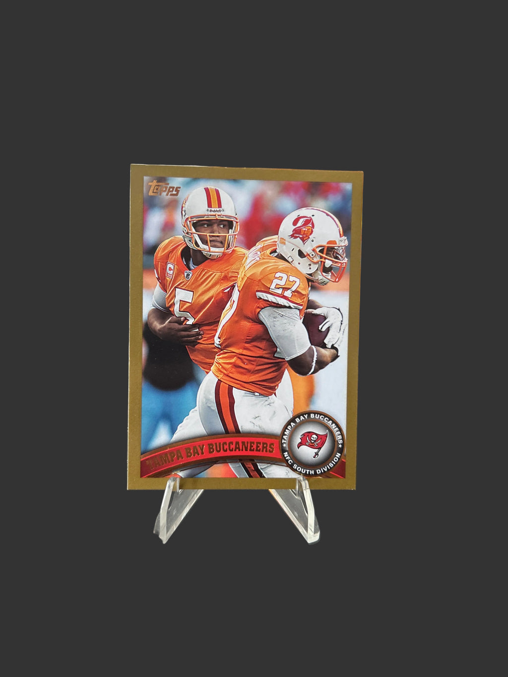 2011 Topps 35 Tampa Bay Buccaneers Josh Freeman LeGarrette Blount TC Card