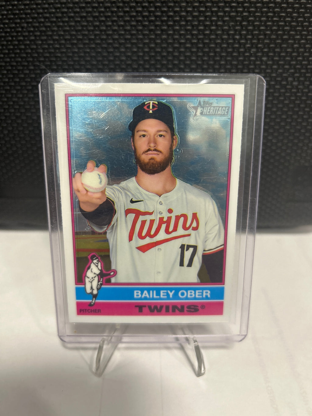 2025 Topps Heritage #448 Bailey Ober Chrome