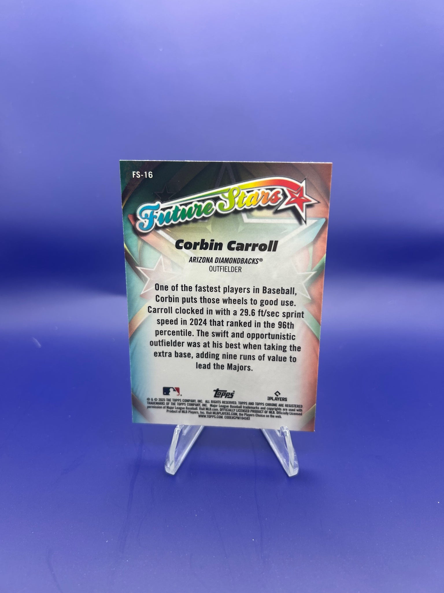 2025 Topps Chrome #FS-16 Corbin Carroll Future Stars
