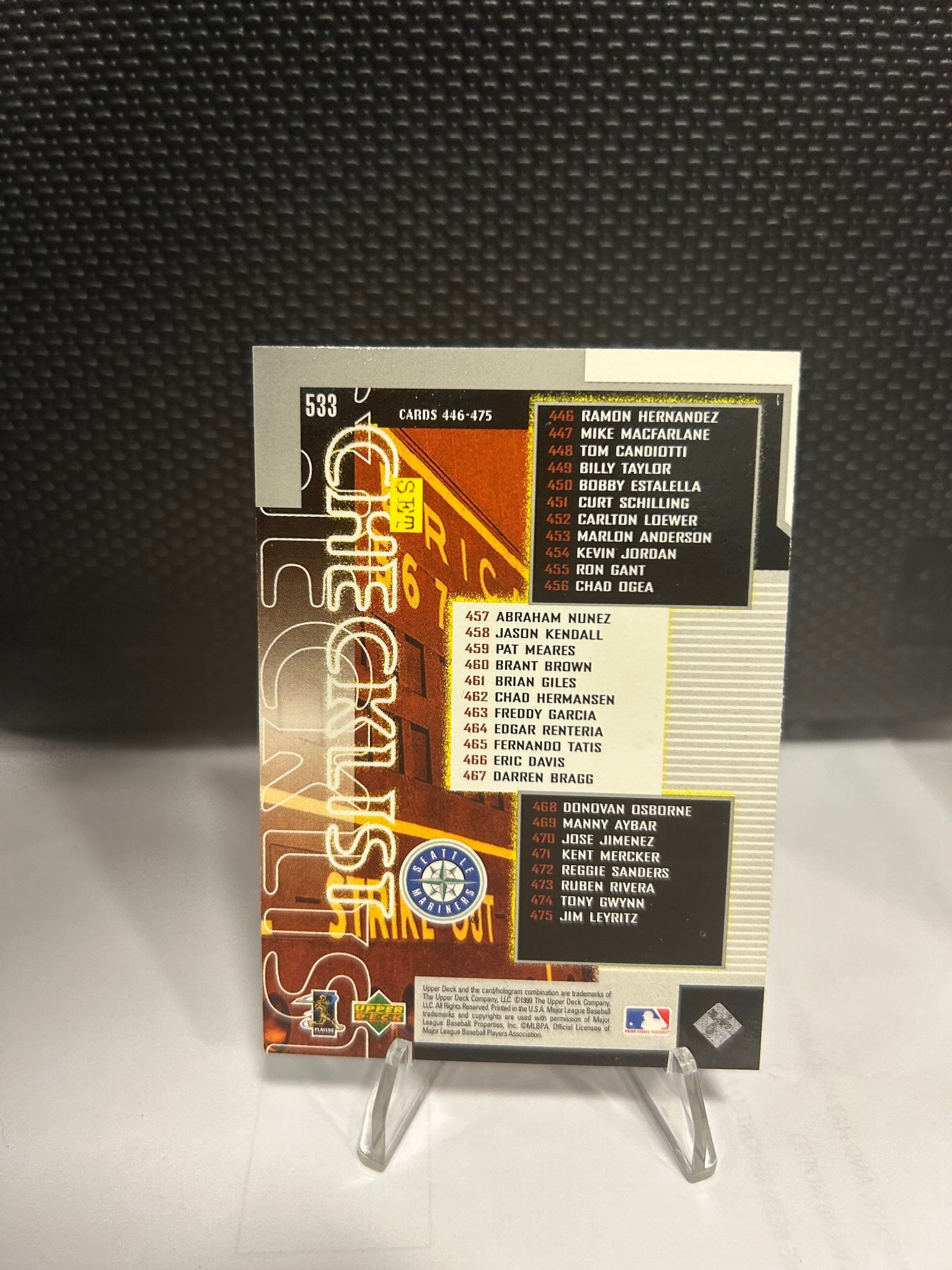 1999 Upper Deck #533 Ken Griffey Jr.