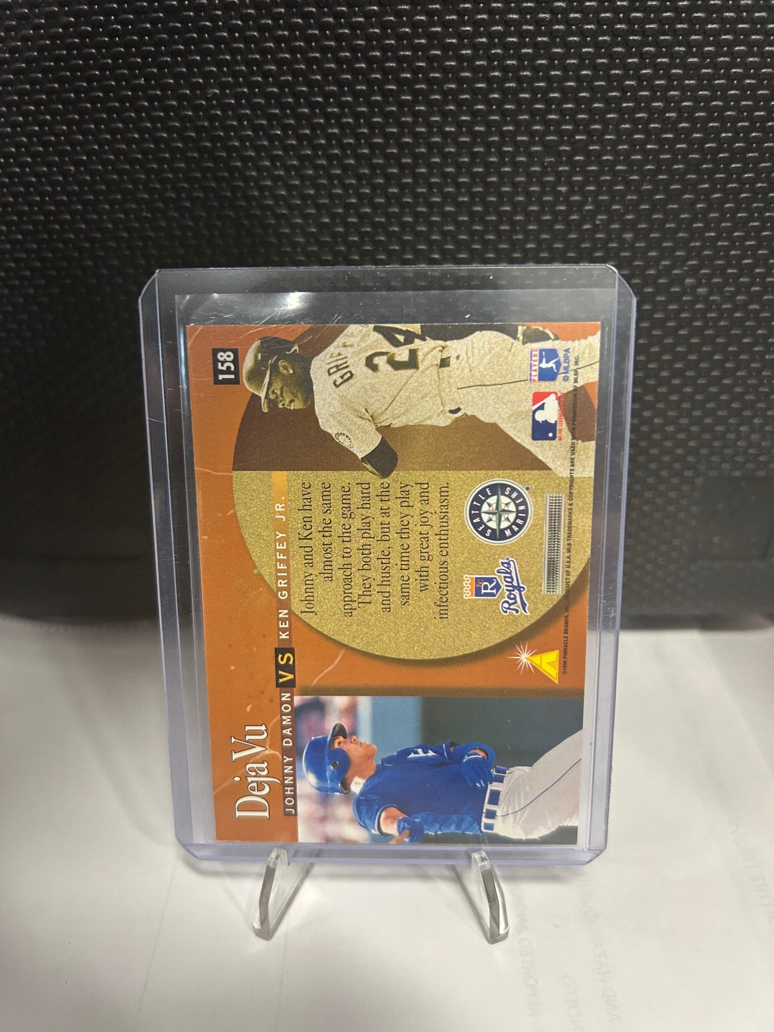 1996 Summit #158 Johnny Damon / Ken Griffey Jr. Artist's Proofs