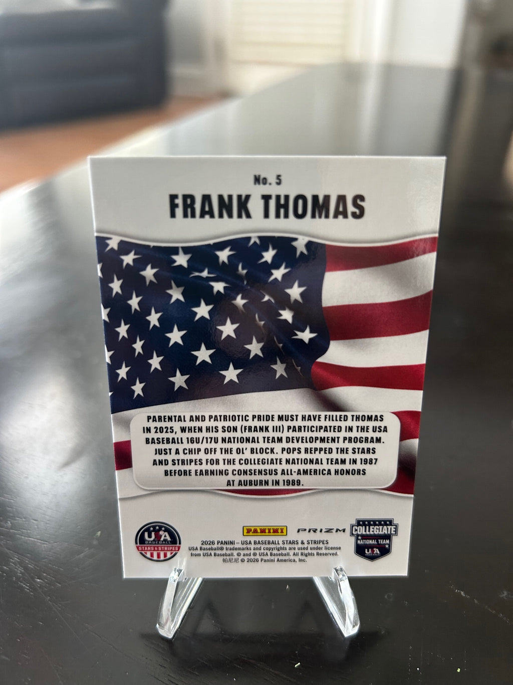 2026 Frank Thomas USA Baseball