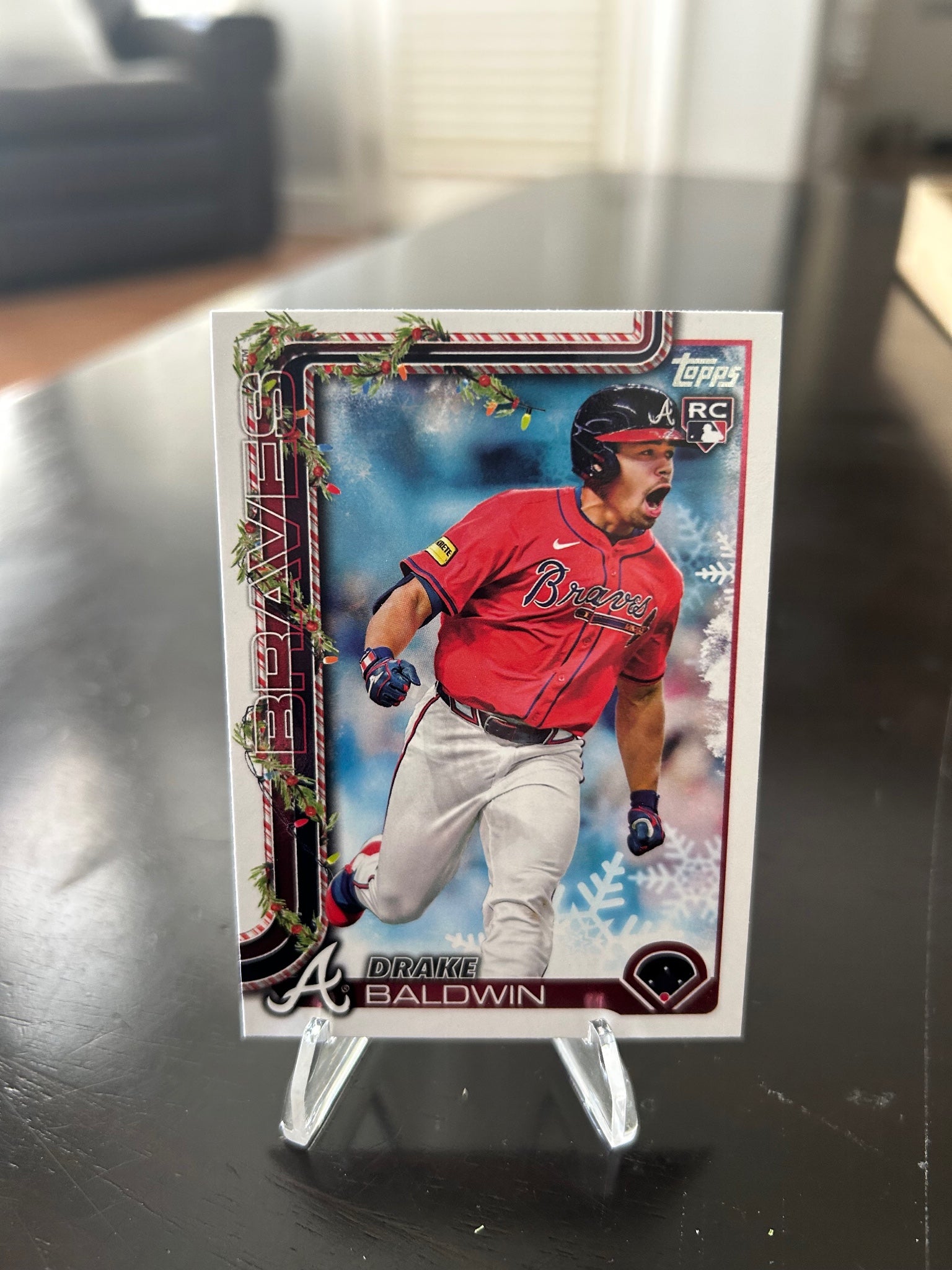 2025 Topps Holiday #H60b Drake Baldwin