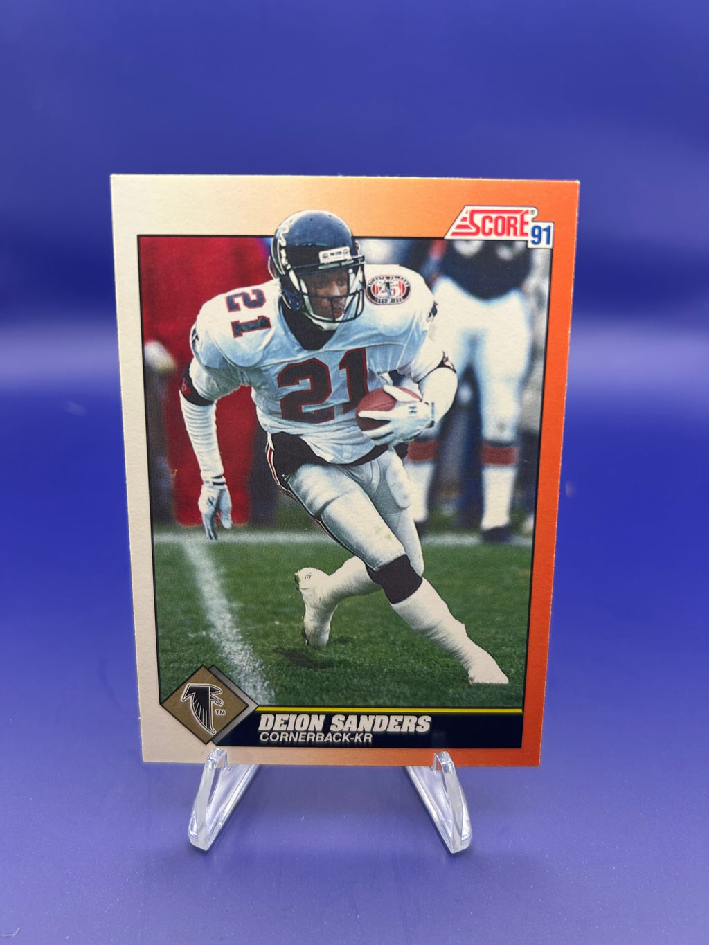 1991 Score #395 Deion Sanders