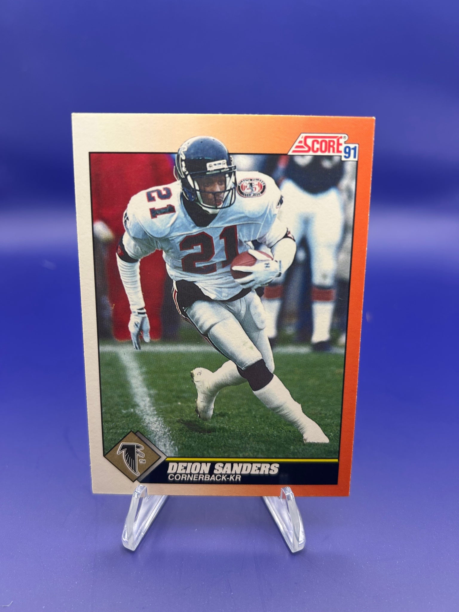 1991 Score #395 Deion Sanders
