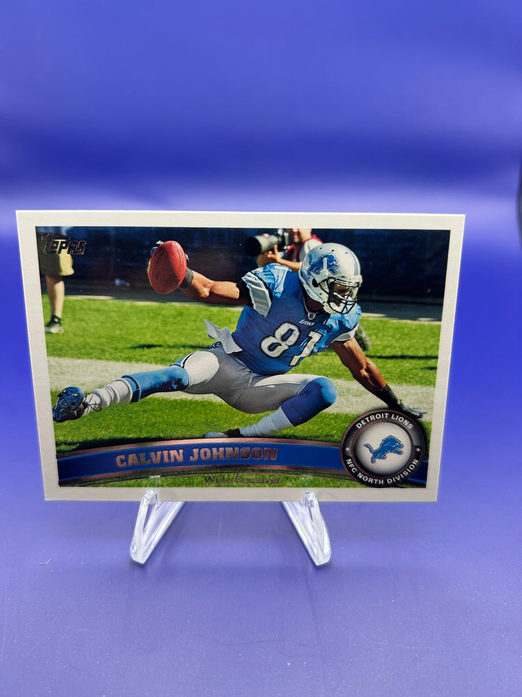 2011 Topps #80 Calvin Johnson