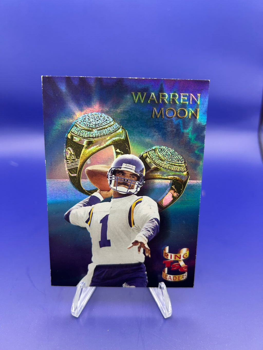 1994 Stadium Club #4 Warren Moon Ring Leaders