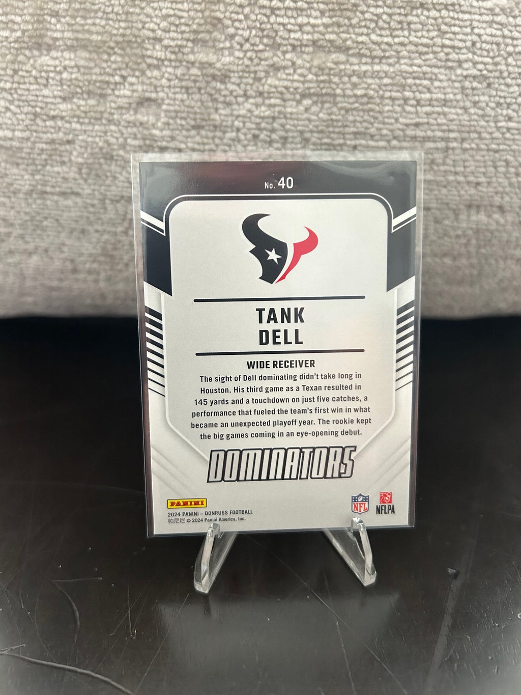 2024 Donruss #40 Tank Dell Dominators