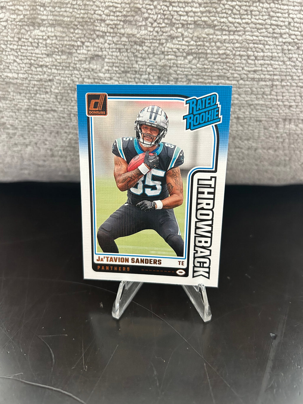 2024 Donruss #26 Ja'Tavion Sanders Rated Rookies Throwback
