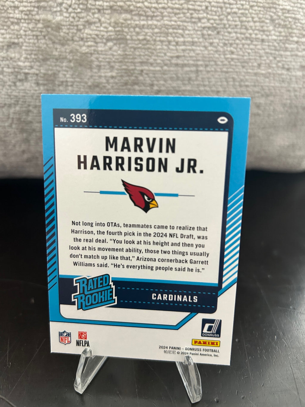 2024 Donruss #393 Marvin Harrison Jr.